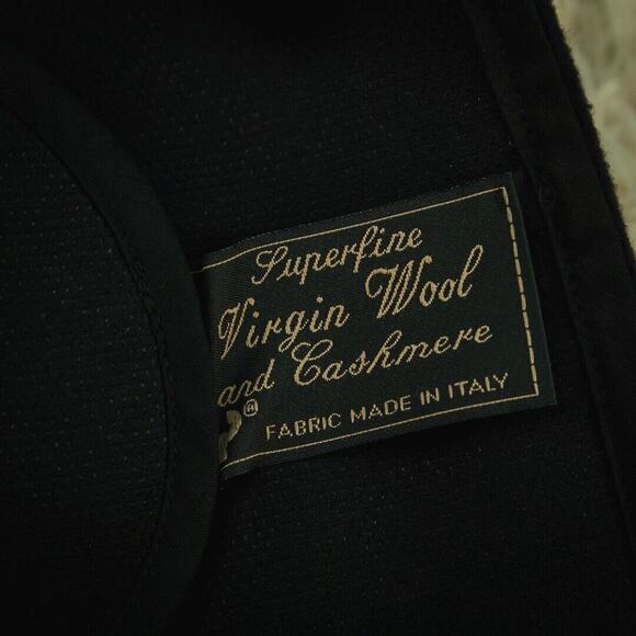 Les Chemins Blancs 38 Size 8 US Asymetrical Zip Sleeveless Wool Cashmere Vest - Picture 5 of 6